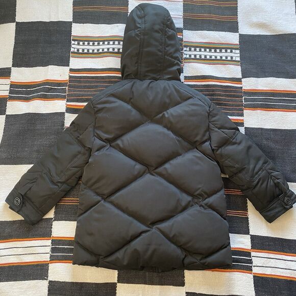 Zara Boys Down Puffer Coat Jacket. Black. Size 5. Excellent Shape! Hooded. - Picture 2 of 13